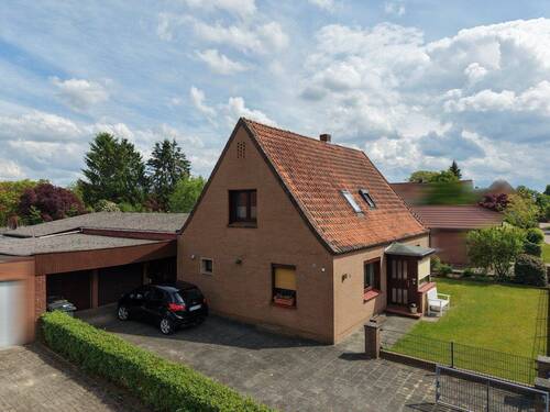 Ansicht Nord-West - Mehrfamilienhaus, Wohnhaus mit 208,00 m&sup2; in Eystrup zum Kaufen