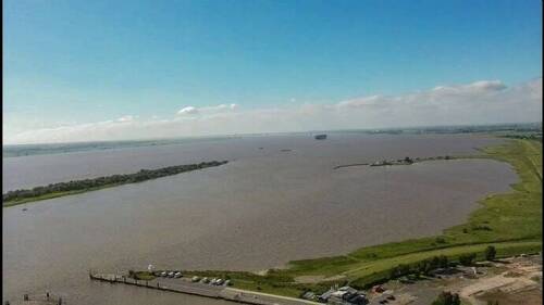 Ansicht der Elbe - 