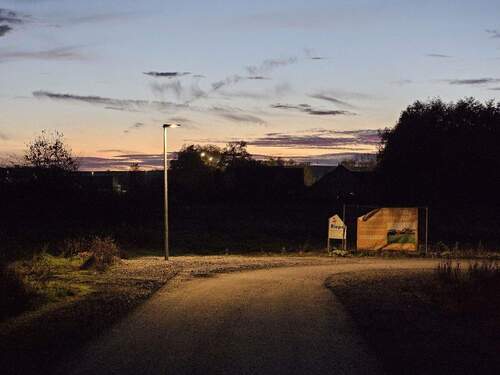 Laternen nach Sonnenuntergang - 