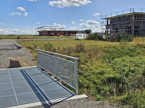 Blick von der Brücke auf Nr.43 - 