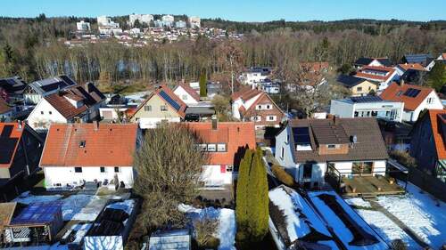 Drohnenaufnahme - 4 Zimmer Einfamilienhaus zum Kaufen in Leutkirch