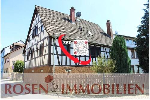 Straßenansicht.jpg - Fachwerk im Zentrum - 220.000,00 EUR Kaufpreis, ca.  123,00 m² Wohnfläche