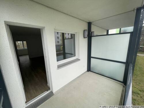 Balkon 1 - 2 Zimmer Etagenwohnung in Greifswald