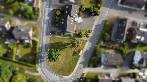 Luftaufnahme Südausrichtung - Repräsentatives Wohn- und Geschäftshaus in Oelde!