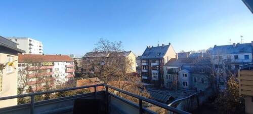 Ausblick vom Balkon - 2,5-Zimmer-Maisonette mit Balkon am Pegnitzgrund