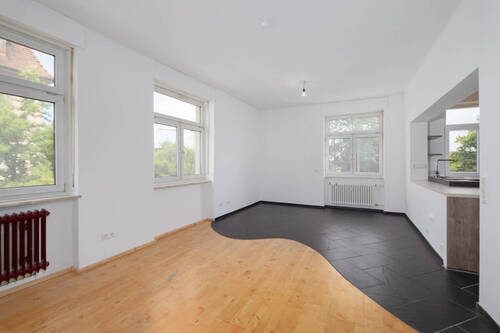 Offene Küche - 3 Zimmer Etagenwohnung in Karlsruhe