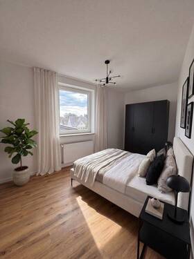 Schlafzimmer - Etagenwohnung mit 81,00 m&sup2; in Bünde zur Miete