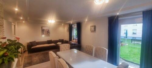 Wohn- und Essbereich - Reihenmittelhaus mit 138,90 m&sup2; in Weißenhorn zum Kaufen