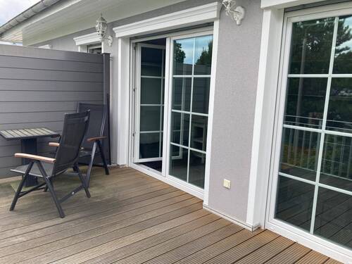 Balkon - 1 Zimmer Etagenwohnung in Hoppegarten