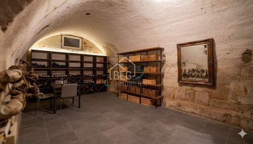 Gewölbekeller virtuell möbliert - 