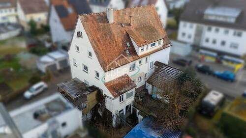 Außenansicht - 1 Zimmer Mehrfamilienhaus, Wohnhaus zum Kaufen in Stuttgart