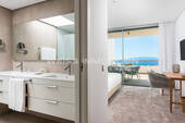 Badezimmer en Suite - Wohlfühlen im luxuriösen Resort auf Teneriffa - Elegante Wohnung mit Meerblick nach La Gomera