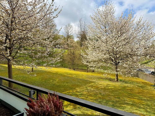 Ausblick - Lichtdurchflutete 3,5-Zimmer-Wohnung mit Panoramablick - teilmöbliert möglich
