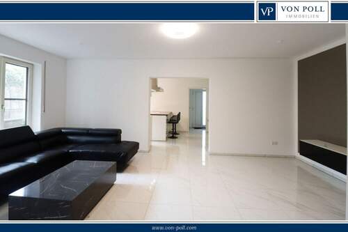 Wohnzimmer - Stilvolle 2-Zimmer-Wohnung mit hochwertiger Ausstattung und modernem Wohnkonzept