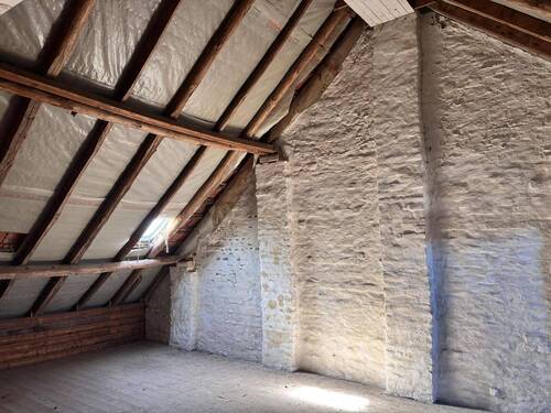 Einblick im Dachgeschoss - 