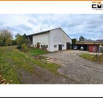 Großzügige Halle und diverse Nebenflächen mit Wohnhaus - Minderlittgen