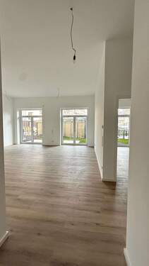 Wohnbereich - 3 Zimmer Terrassenwohnung zur Miete in Bamberg