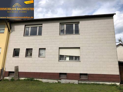 Rückseite des Hauses - Immobilien Baumeister Neubu - 4 Zimmer Mehrfamilienhaus, Wohnhaus in Königsmoos