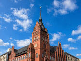 Steglitz clock tower and spire - 