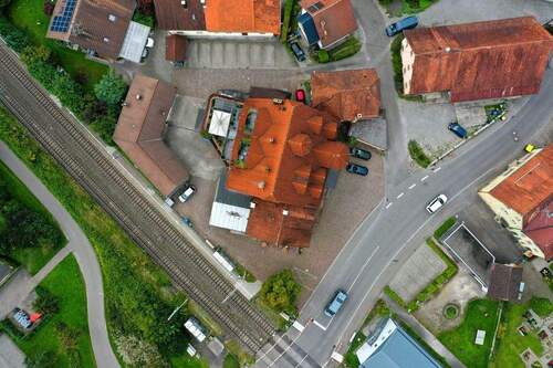 Draufsicht - 2 Zimmer Mehrfamilienhaus, Wohnhaus zum Kaufen in Meckenbeuren