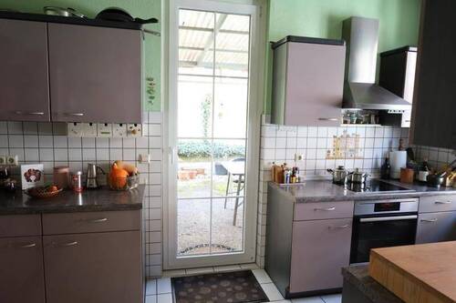 Küche mit Zugang Terrasse - 