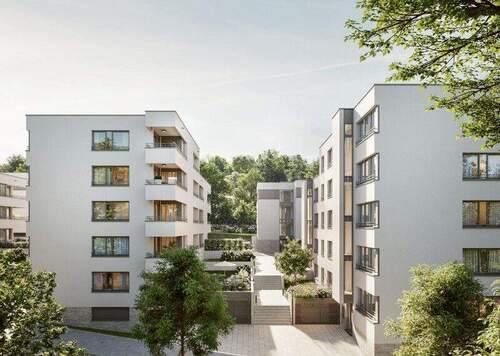 Ludwigsburg - Gämsenberg 2 Straße - 3-Zimmer Dachgeschosswohnung Balkon, Abstellraum, Aussicht