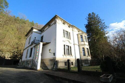 Seitenansicht mit Eingangsbereich - 