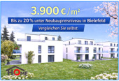 Winteraktion - NEUBAU ab 3.900€ m² - bis zu 20% unter Bielefelder Preisniveau! INKL. Einbauküche bis 28.02.26