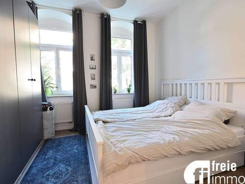 Schlafzimmer - Etagenwohnung mit 47,80 m² in Dresden zum Kaufen