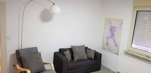 Wohnzimmer - Etagenwohnung mit 64,00 m² in Leimen zur Miete