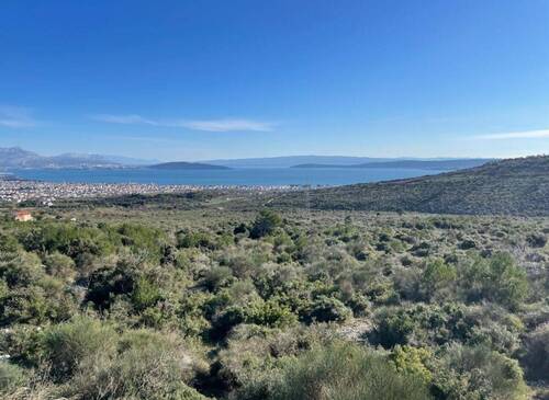 Umgebung aus der Luft - Großzügiges Ackerland in herrlicher Lage von Kastel Novi in Kroatien