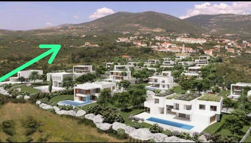 Umgebung aus der Luft - Grundstück in Split zum Kaufen