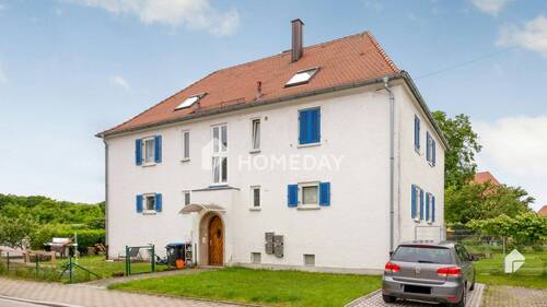 Außenansicht 5 - 5 Zimmer Etagenwohnung zum Kaufen in Untermeitingen