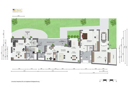 Einliegerwohnung und Haupthaus - 