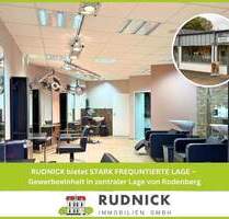 RUDNICK bietet STARK FREQUENTIERTE LAGE - Gewerbeeinheit in zentraler Lage von Rodenberg
