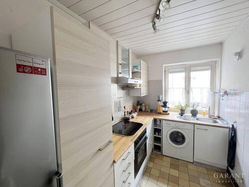 kueche - Etagenwohnung mit 47,00 m&sup2; in Stuttgart zur Miete