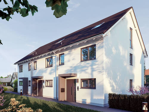 Hausansicht-2 - 4 Zimmer Reihenmittelhaus zum Kaufen in München