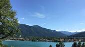 Ausblick bei Tag - Traumhafte Luxuswohnung mit einmaligem Seeblick am Tegernsee