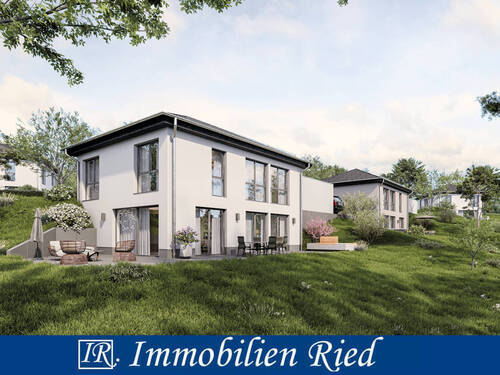 Hausansicht-1 - Willkommen im 5-Seen-Land: Einfamilienhaus (Neubau) in Toplage in Herrsching im Ortsteil Widdersberg