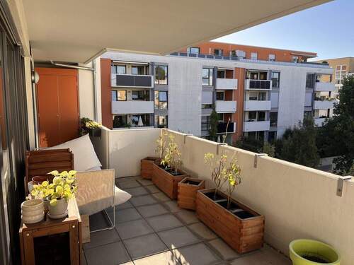 Balkon - 4 Zimmer Etagenwohnung in Karlsruhe