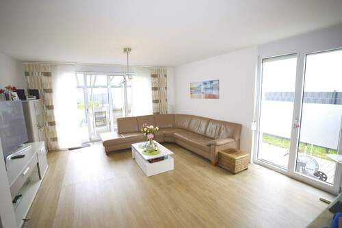 Wohnzimmer EG - Doppelhaushälfte mit 141,00 m&sup2; in Köln / Heimersdorf zum Kaufen