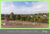 Fernblick - sep. Gasetagenheizung - Weitblick + Wanne u. Dusche - 3 Zimmerwohnung zur Miete in Plauen Haselbrunn