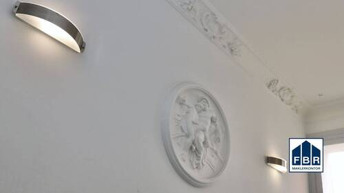 Stuckelemente im Treppenhaus - 