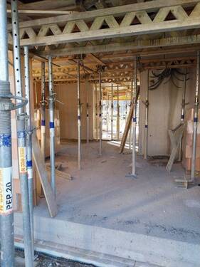 Sicht vom Eingang ins haus - 