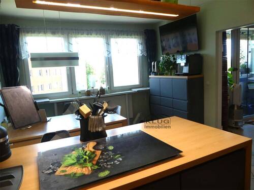 Küche mit Essplatz - Etagenwohnung mit 91,30 m&sup2; in Berlin zum Kaufen