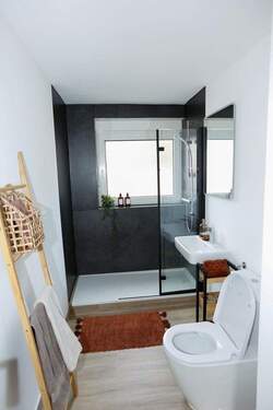 Badezimmer - Etagenwohnung mit 52,00 m&sup2; in Schwäbisch Gmünd zum Kaufen