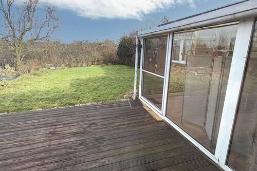 Terrasse mit Wintergarten - 