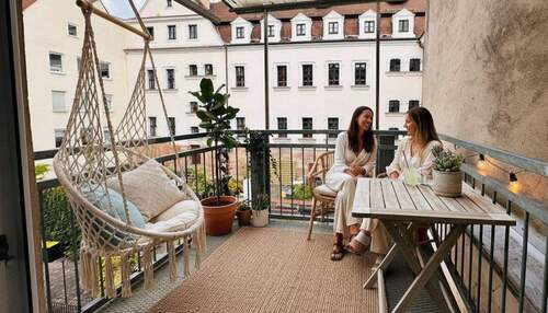 Balkon - 3 Zimmer Etagenwohnung in Nürnberg