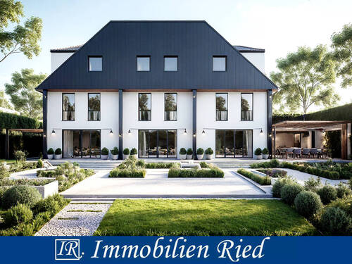 Haus - Neubau eines ruhigen, schlüsselfertigen Reihenmittelhauses in Toplage in Großhadern nahe der U-Bahn