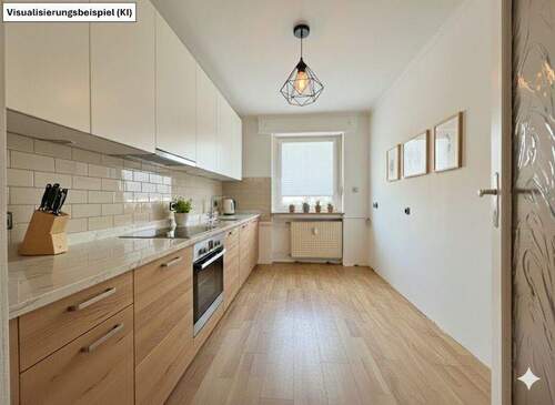 Küche - Große 3-Zimmer-Wohnung mit der Möglichkeit für ein viertes Zimmer